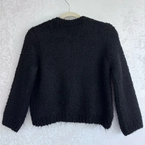 ZARA KNIT CARDIGAN WITH GOLDEN BUTTONS S - Picture 4 of 4